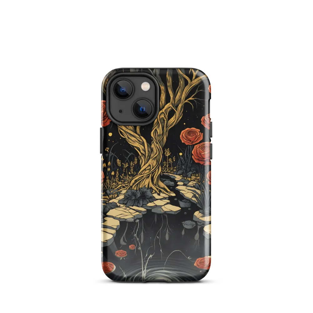 Whispers of the Enchanted Garden | Phone Case |  13 mini | Tough Case | Glossy