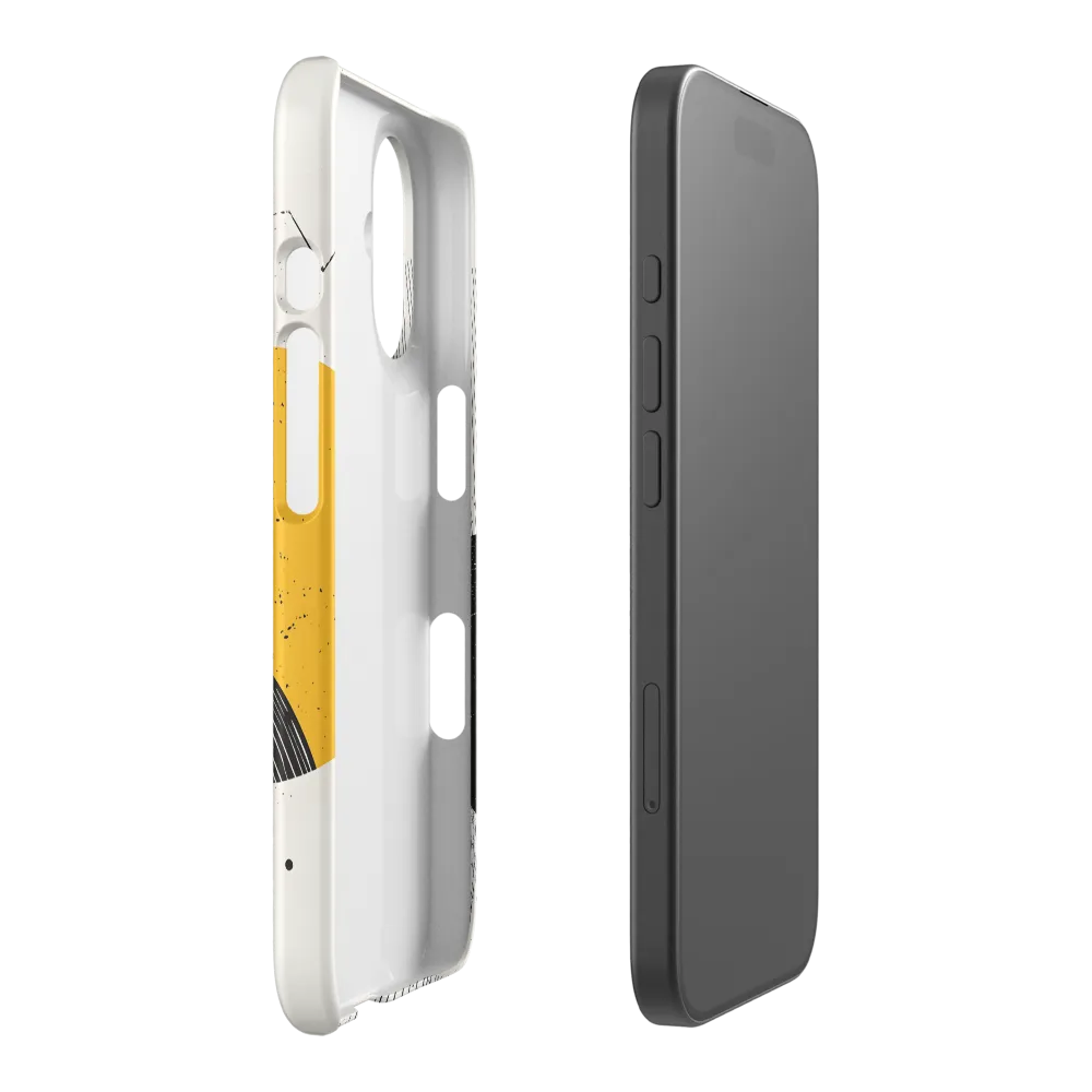 Dynamic Harmony in Black and Yellow