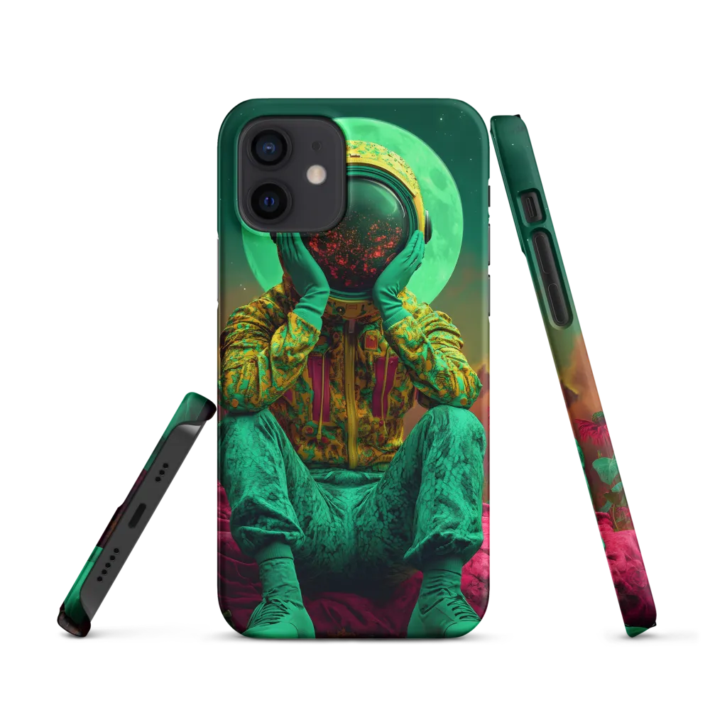 Cosmic Reflection: An Astronaut's Journey | Phone Case |  12 | Snap Case | Matte