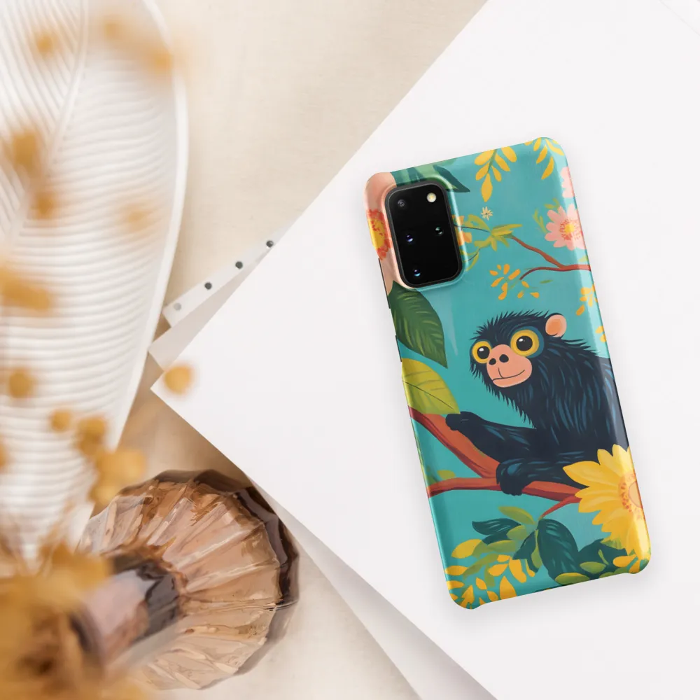 Joyful Encounter in a Floral Paradise