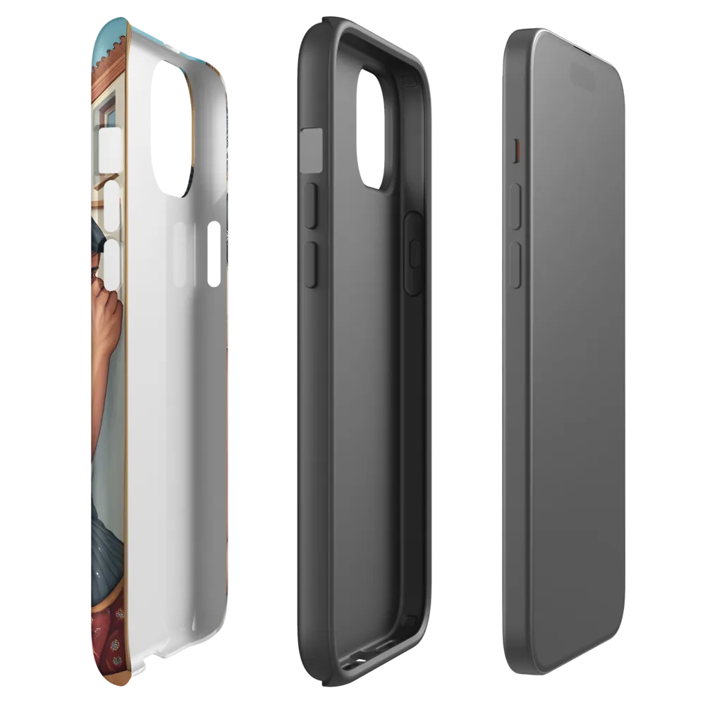 Tension Between Worlds | Phone Case |  15 Plus | Tough Case | Matte