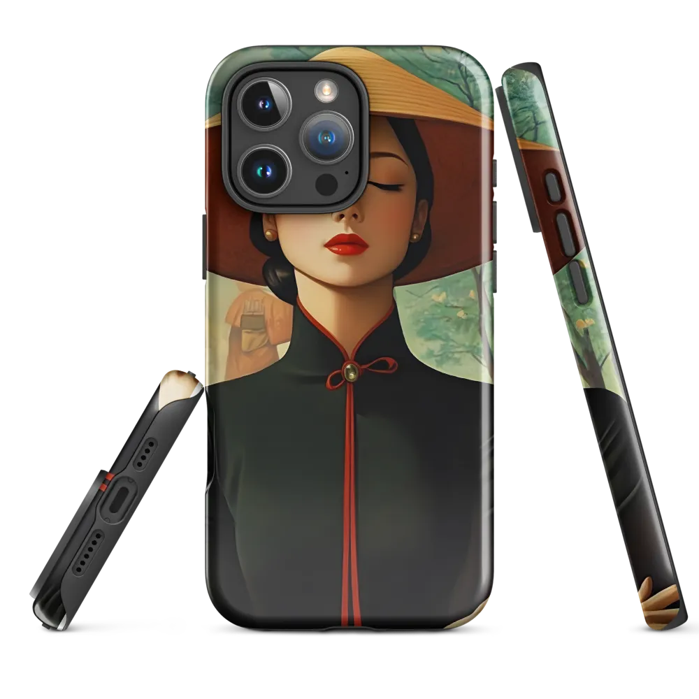 Elegance in Tranquility | Phone Case |  16 Pro Max | Tough Case | Glossy