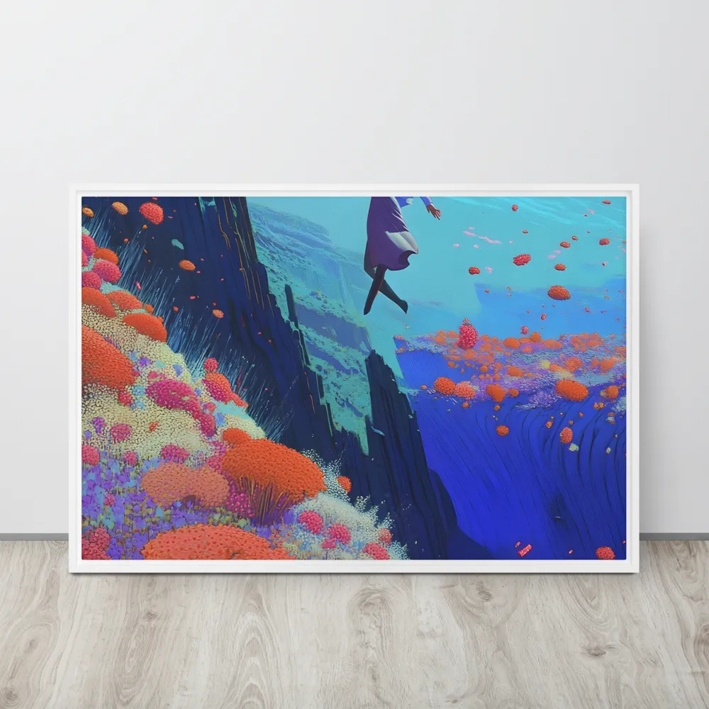 Whispers of Freedom | Canvas with White Frame | 24″×36″