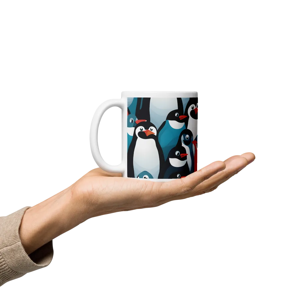 Penguin Parade | Mugs | Multiple Sizes & Colors