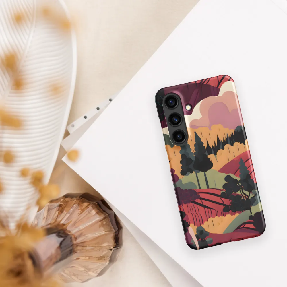 Harmony of Grapes and Life | Phone Case |  S24 | Snap Case | Matte