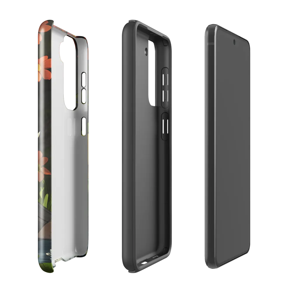 Tranquility by the Waterside | Phone Case |  S21 FE | Tough Case | Glossy