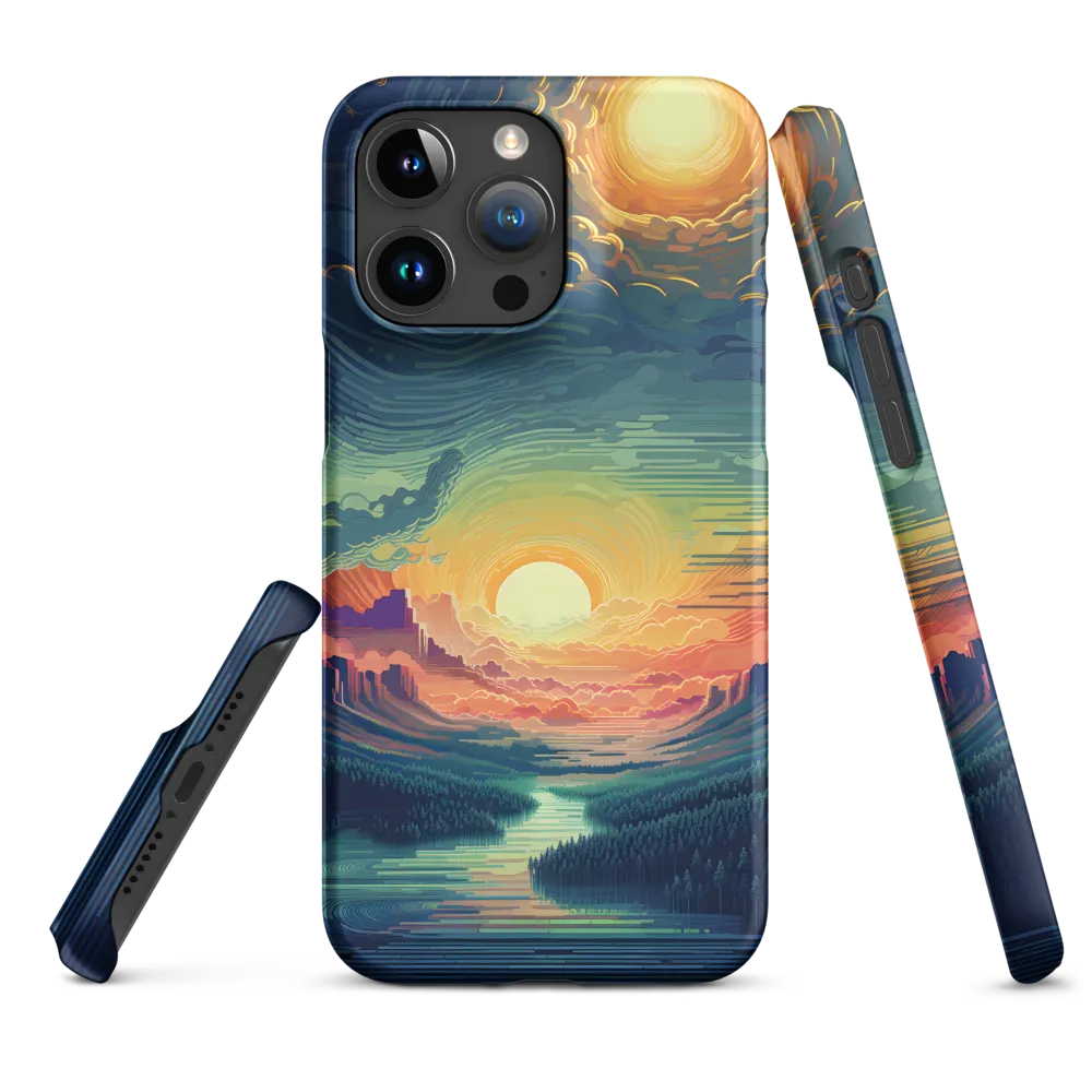 Elysium at Dusk | Phone Case |  15 Pro Max | Snap Case | Matte