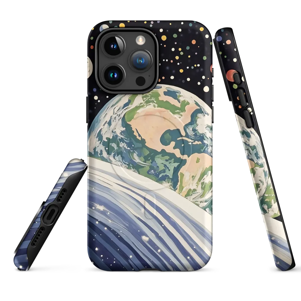 Celestial View: A Surreal Journey Through Space