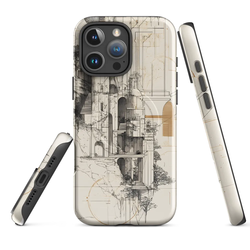 Ethereal Architectures | Phone Case |  16 Pro Max | MagSafe® Tough Case | Glossy