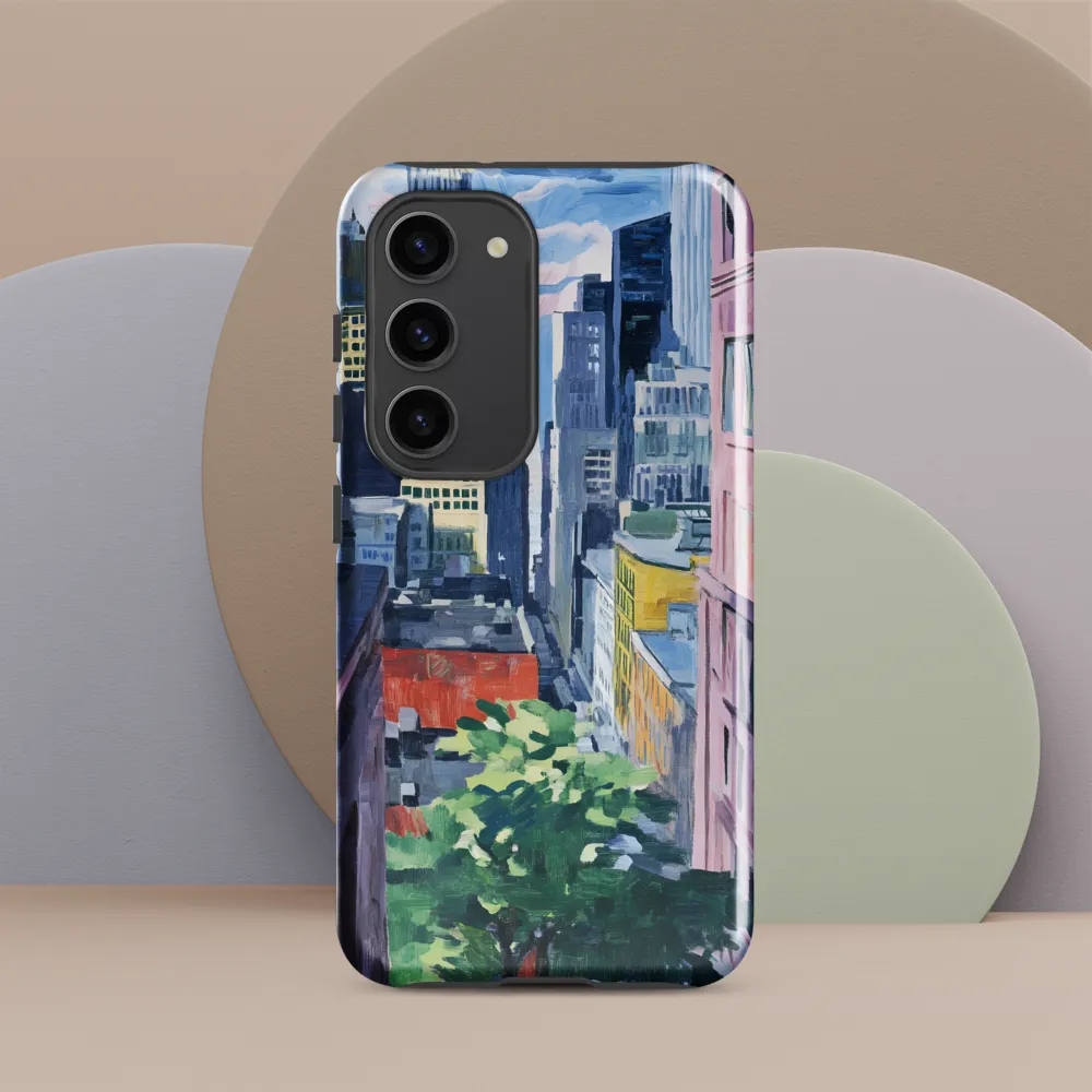 Urban Symphony: A Cityscape in Color