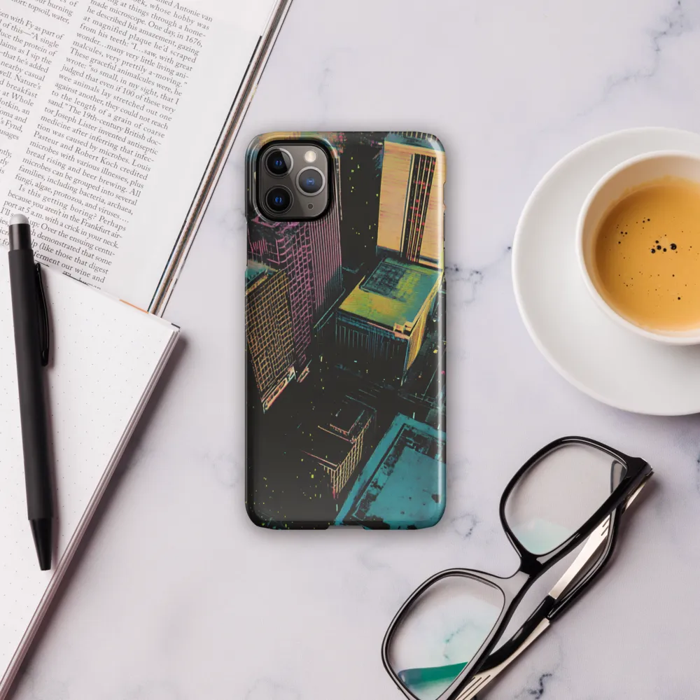 Neon Dreams: A City from Above | Phone Case |  11 Pro Max | Snap Case | Glossy