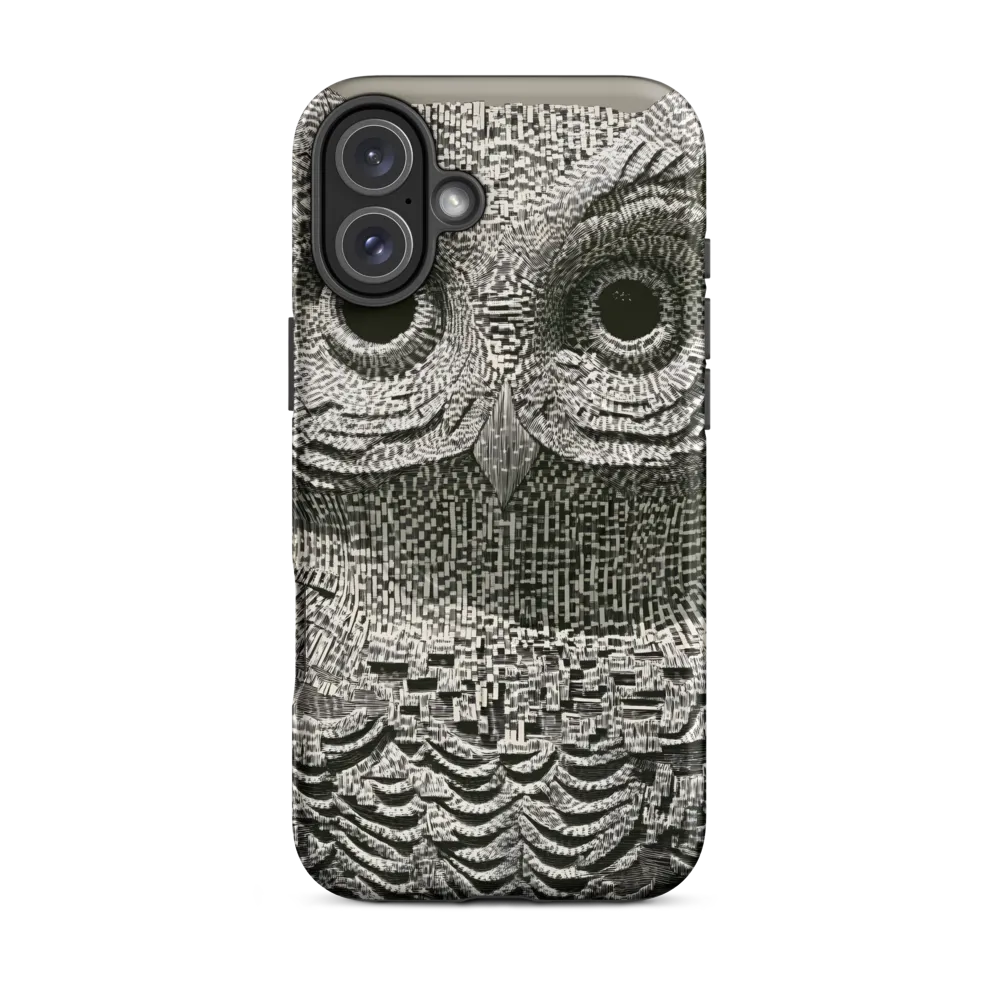 Intricate Owl of Textures