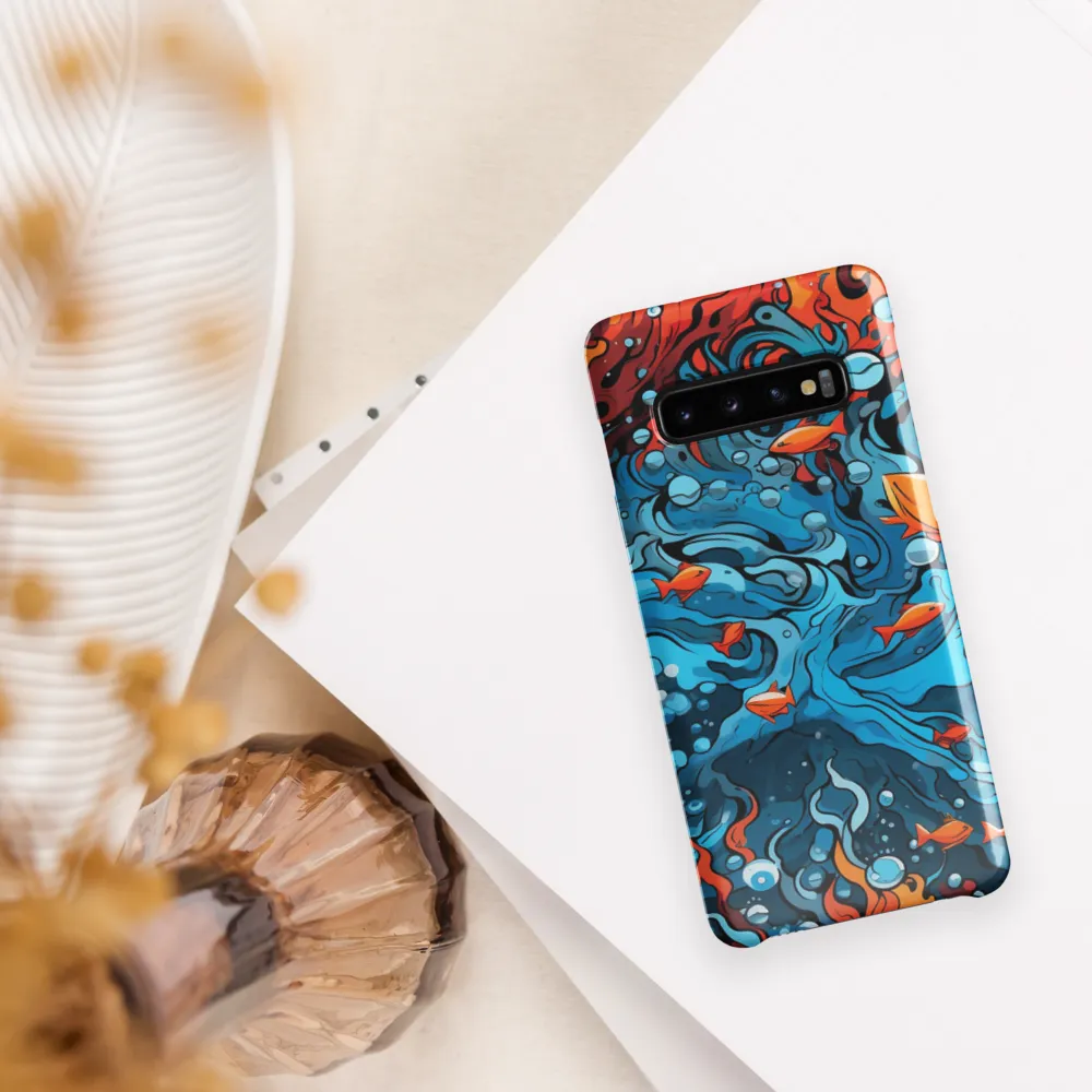 Fluid Harmony: Ocean and Flames