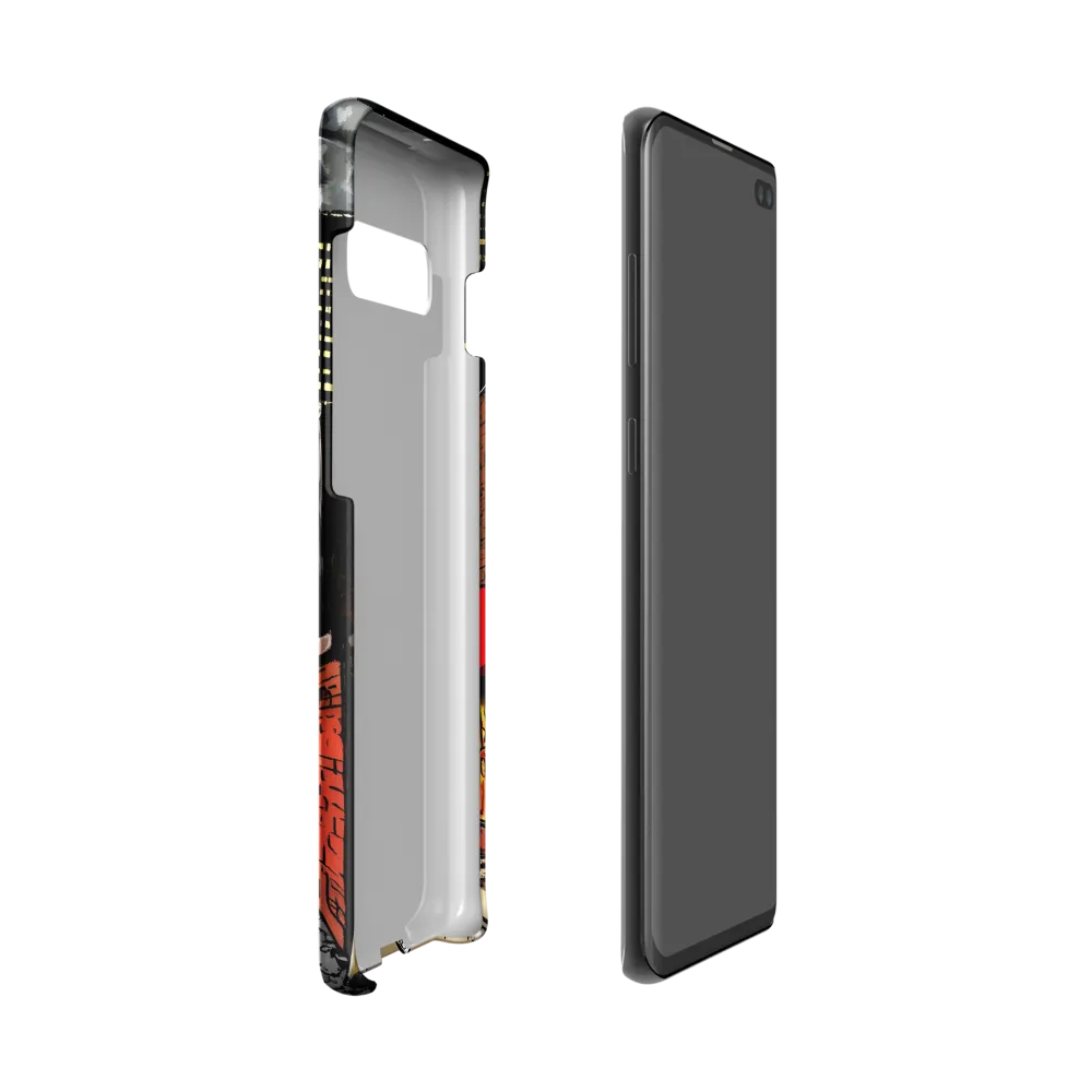 Nocturnal Cityscape: The Hidden Alley | Phone Case |  S10 | Snap Case | Matte