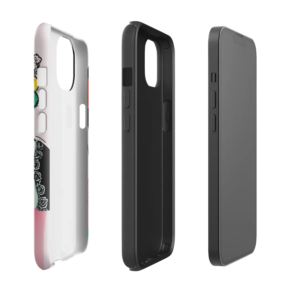 Whispers of Contemplation | Phone Case |  13 | Tough Case | Glossy