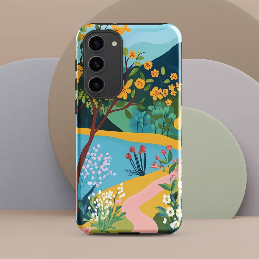Blossoms by the Tranquil Waters