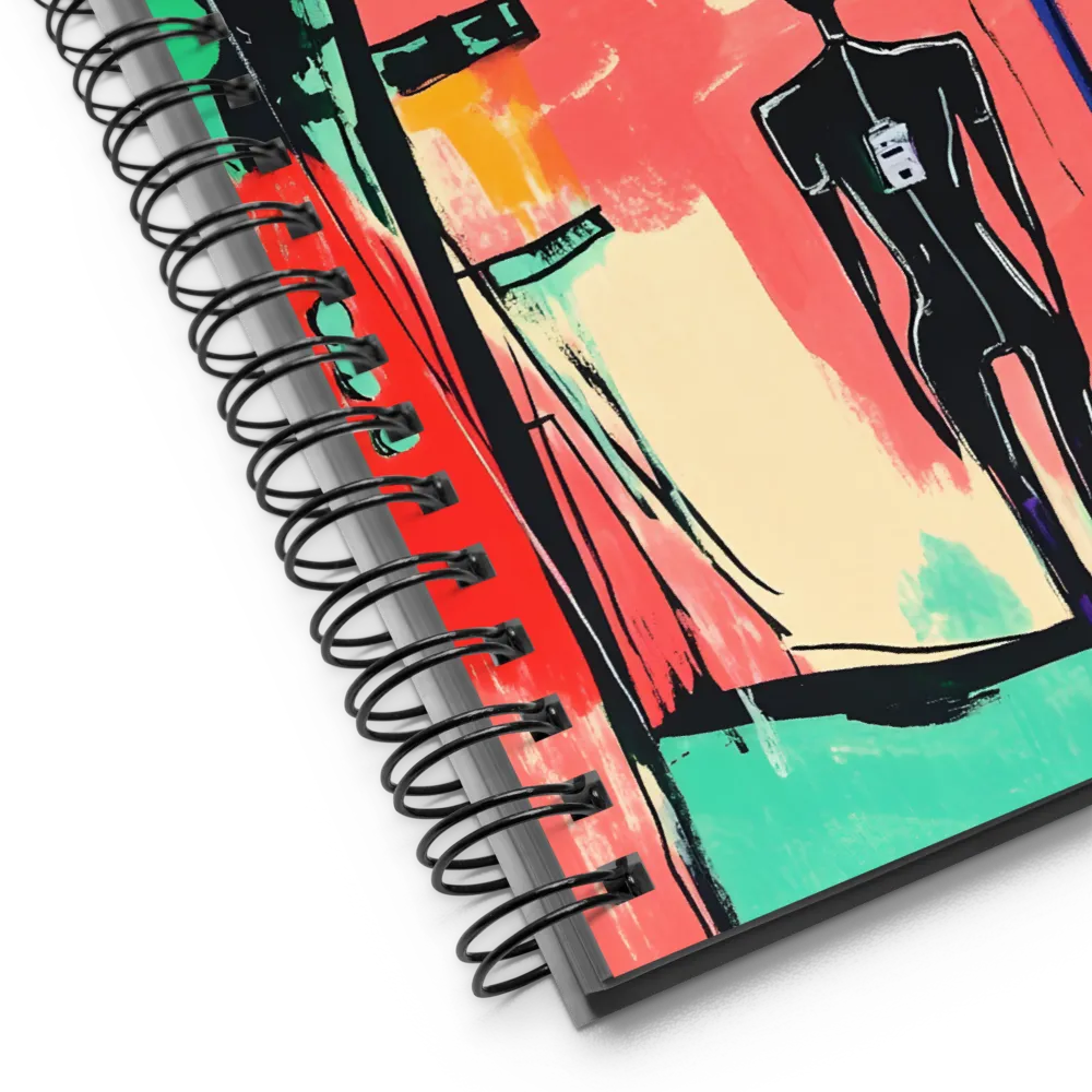 Urban Journeys in Color | Spiral Notebook