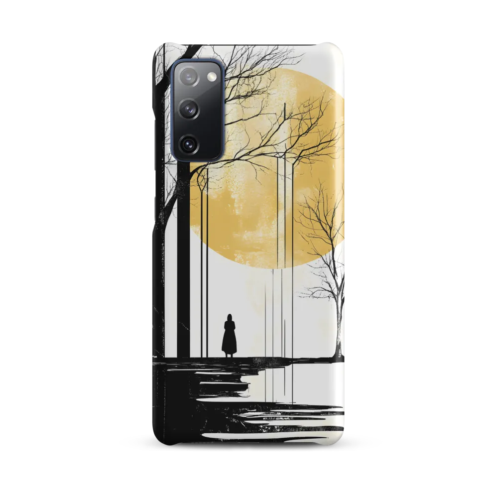 Solitude Under the Yellow Sun | Phone Case |  S20 FE | Snap Case | Matte