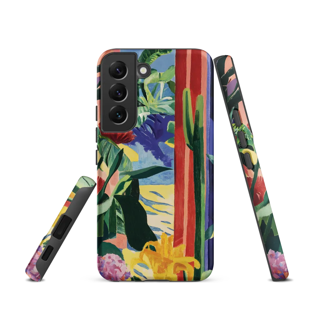 Lush Botanical Reverie | Phone Case |  S22 | Tough Case | Matte