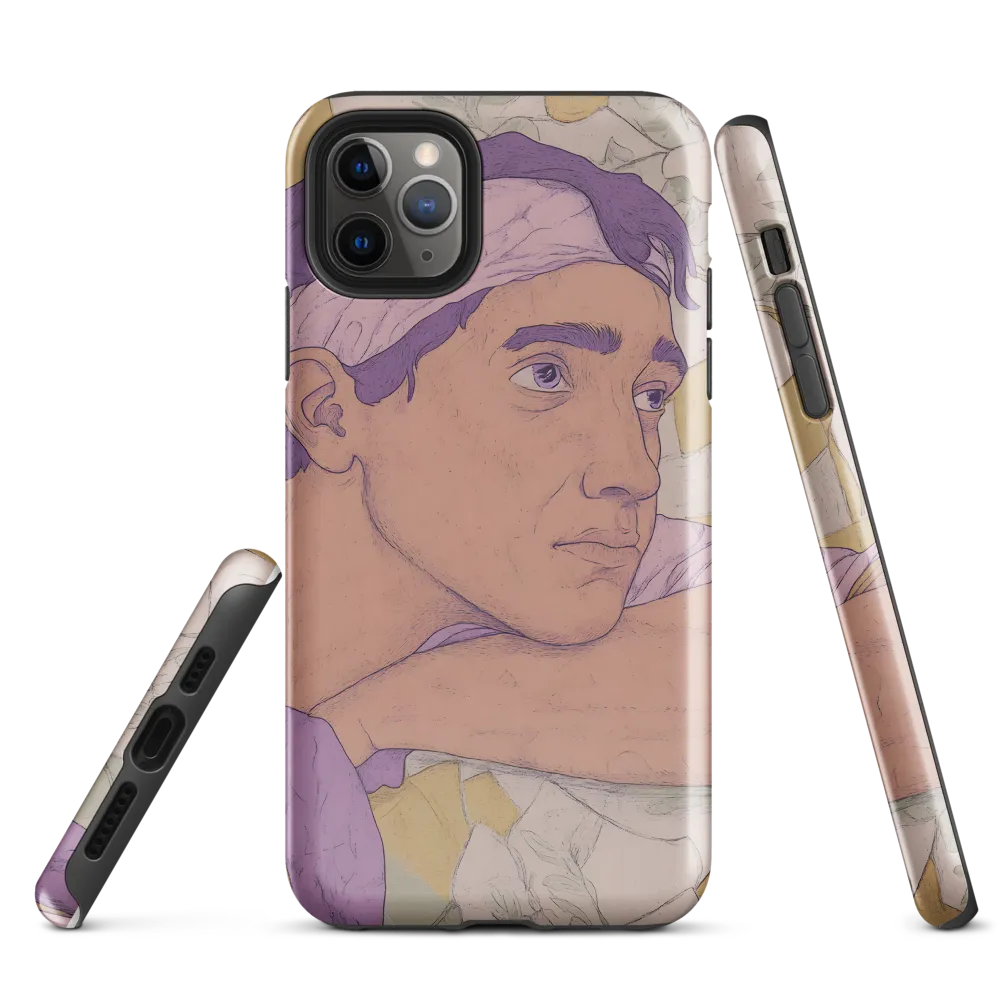 Contemplation in Pastel Hues | Phone Case |  11 Pro Max | Tough Case | Glossy