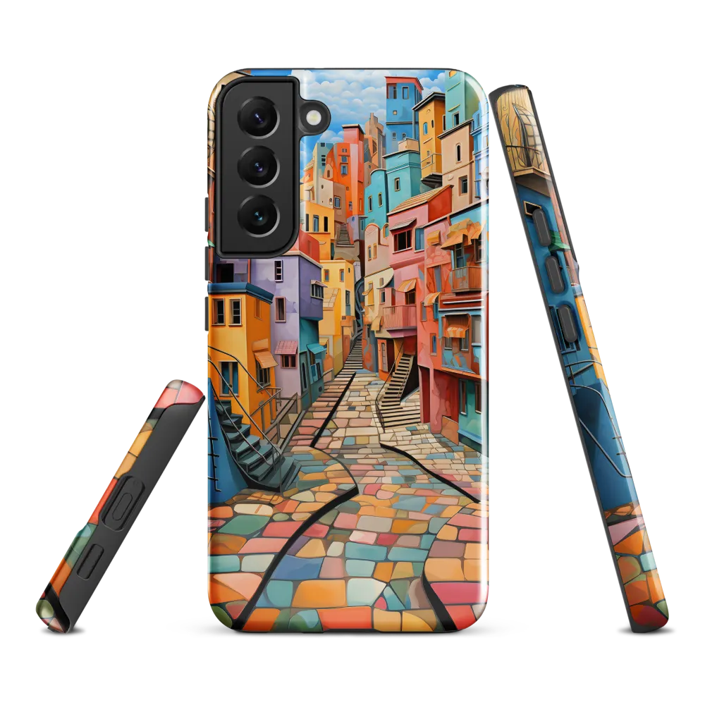 Vibrant Cityscape: A Kaleidoscope of Colors