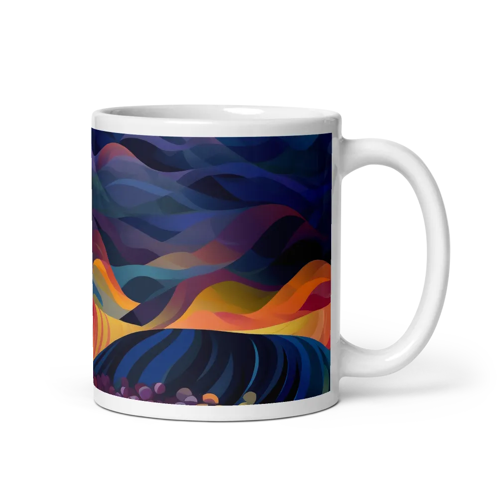 Energizing Twilight | Mug with White inside | 11 oz