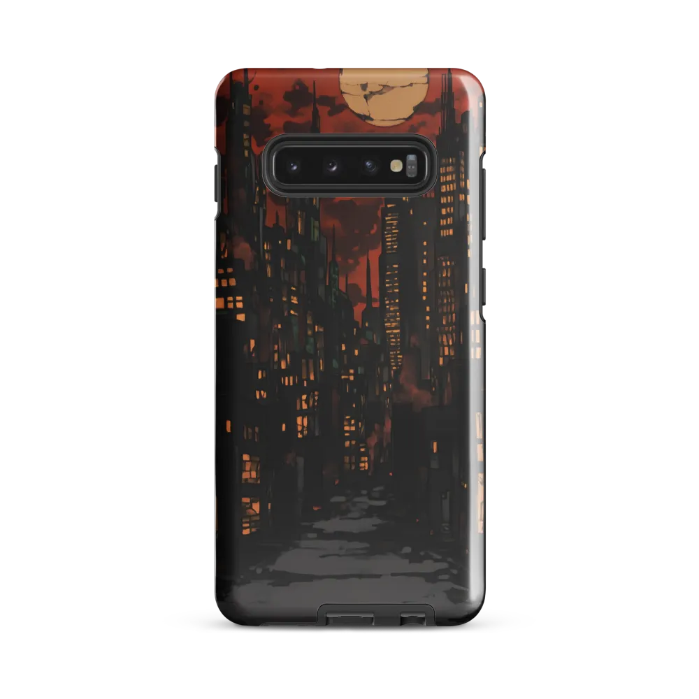 City of Shadows: An Urban Nocturne | Phone Case |  S10 Plus | Tough Case | Glossy