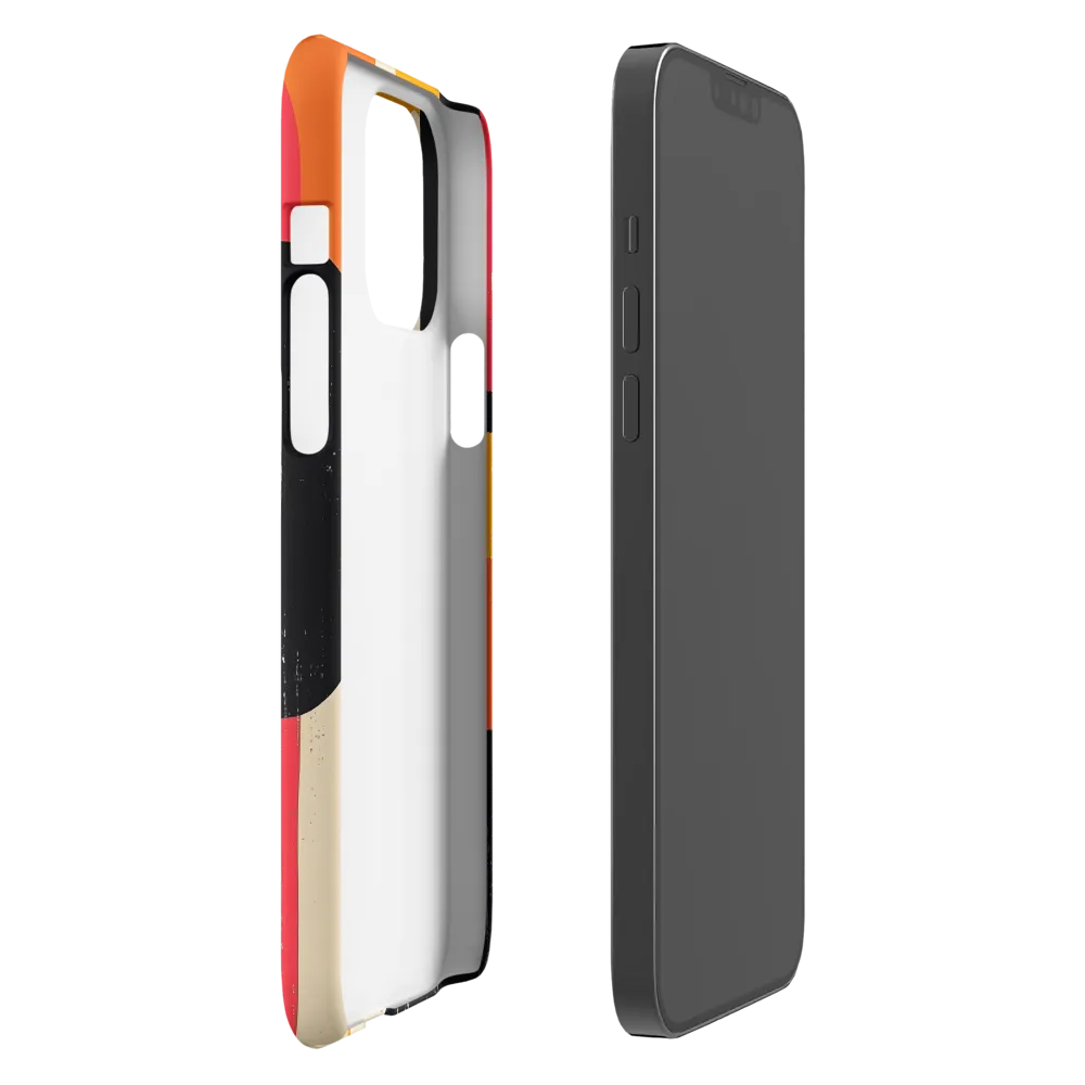 Colorful Curves: Numbers in Harmony | Phone Case |  13 Pro Max | Snap Case | Matte