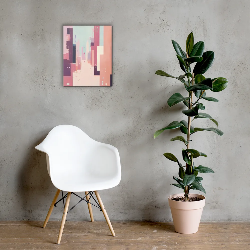 Tranquil Cityscape | Canvas | 16″×20″