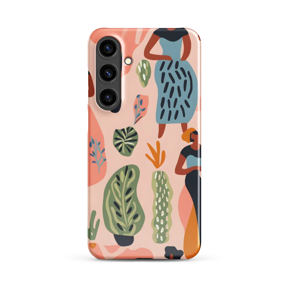 Harmony of Nature and Femininity | Phone Case |  S24 Plus | Snap Case | Glossy