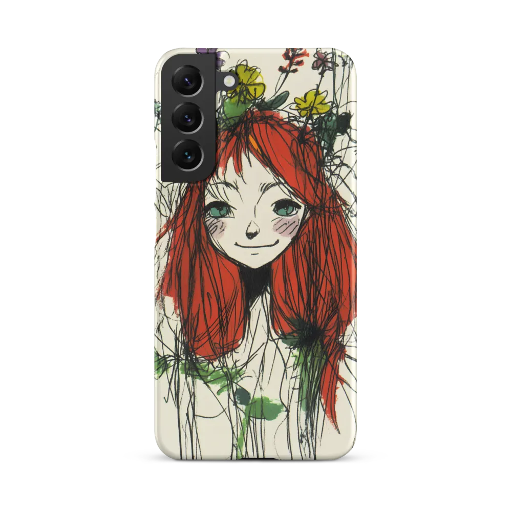 Whimsical Floral Portrait