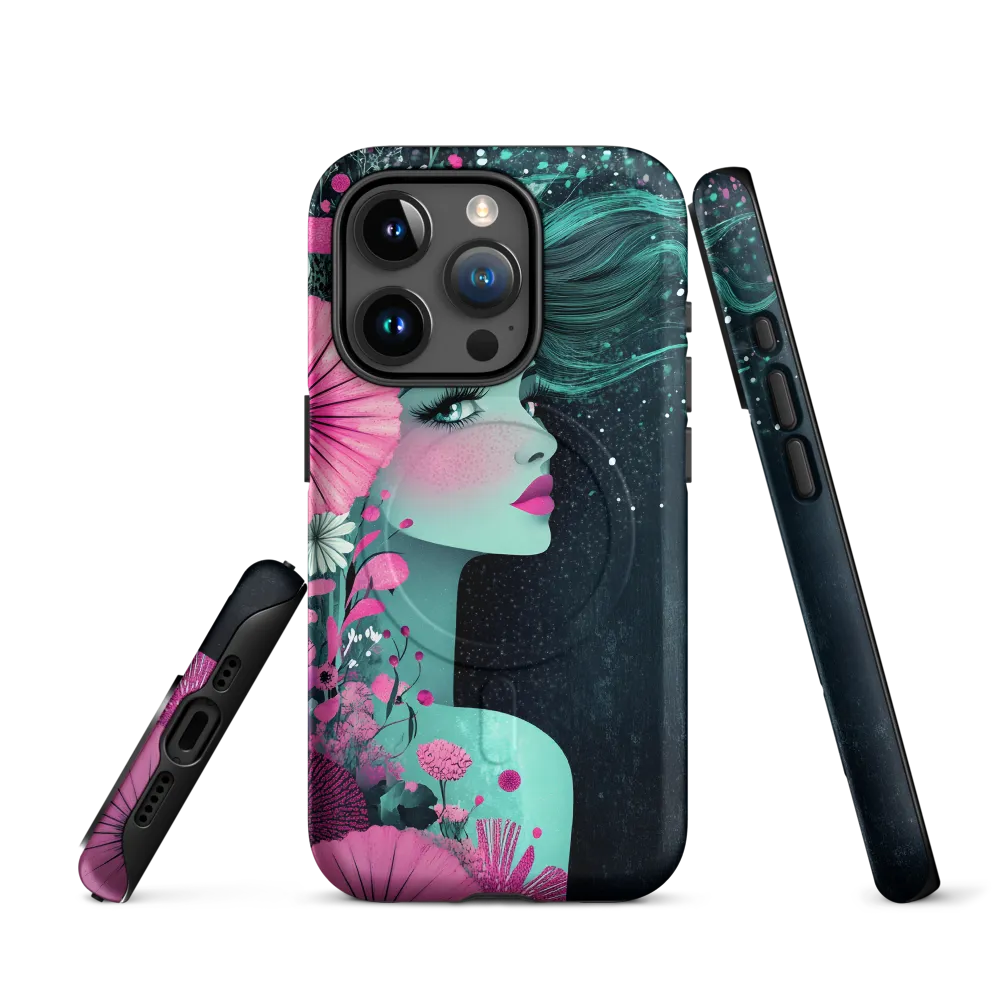 Floral Harmony: Portrait of Serenity