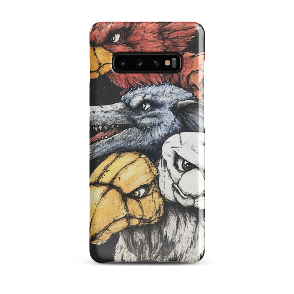 Mythical Beasts in Harmony | Phone Case |  S10 Plus | Snap Case | Glossy