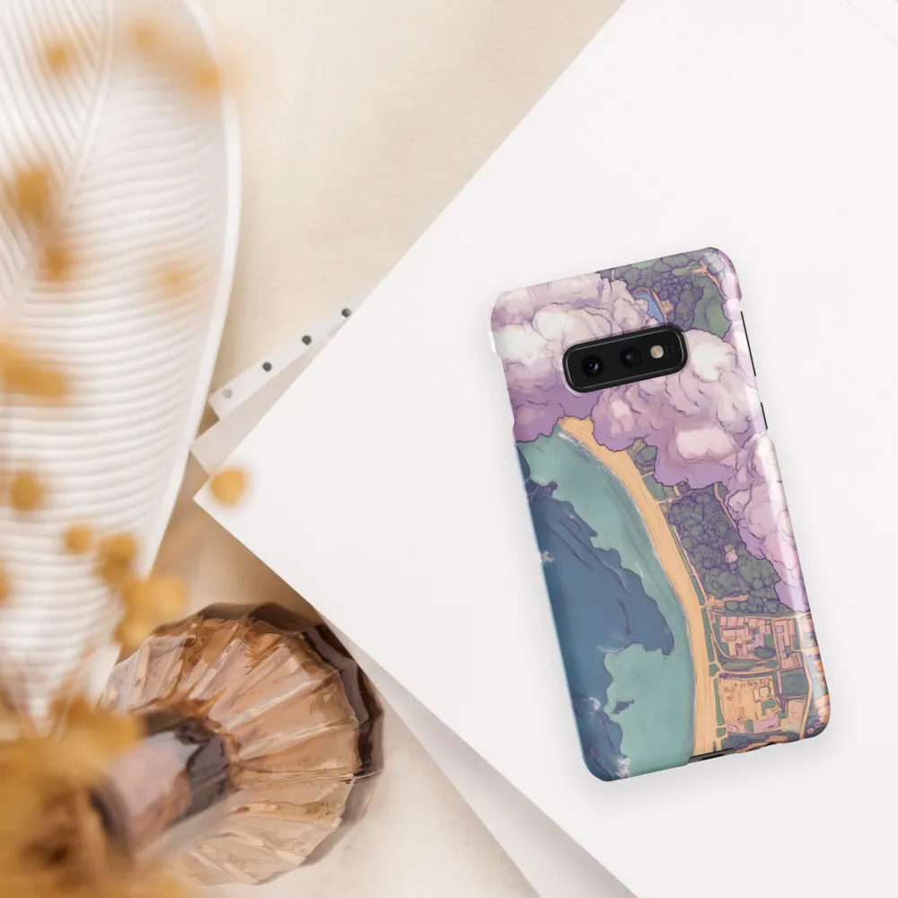 Serenity Over the Coast | Phone Case |  S10e | Snap Case | Matte