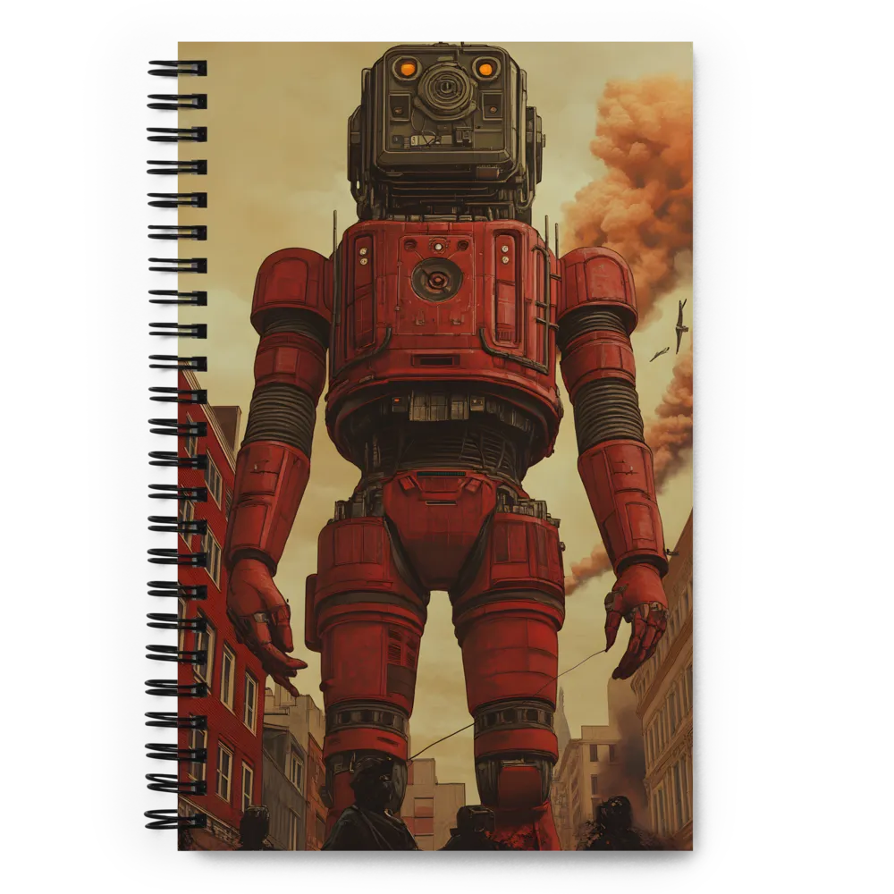 The Colossus of Rust | Spiral Notebook