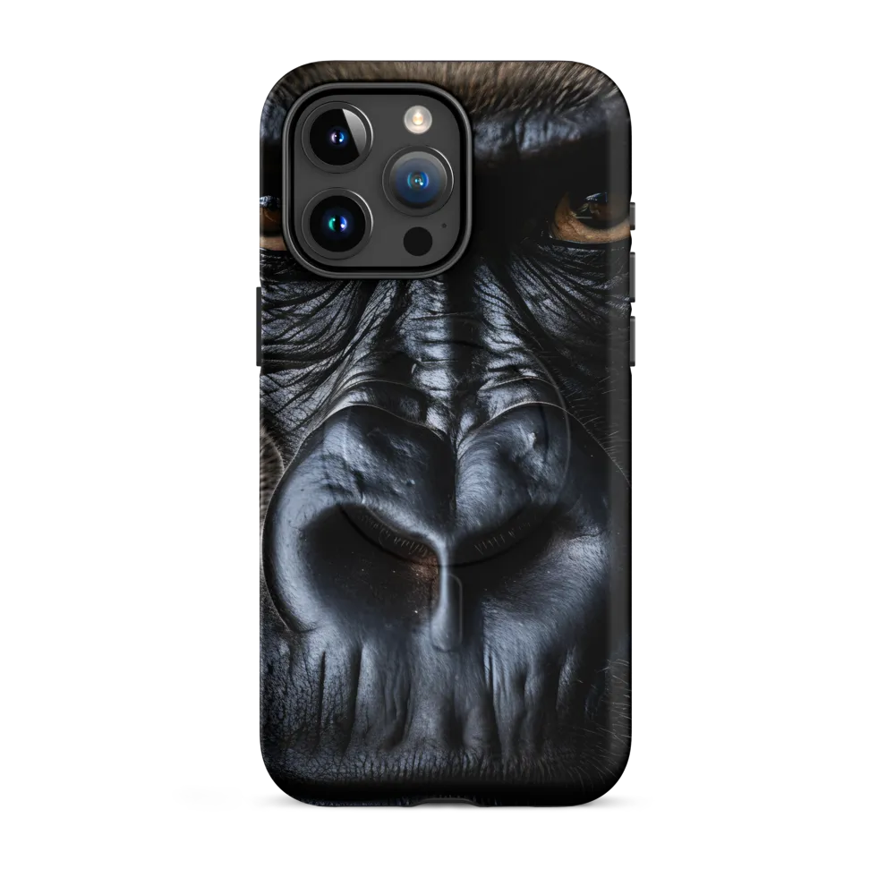 Gaze of the Wild: A Gorilla's Portrait