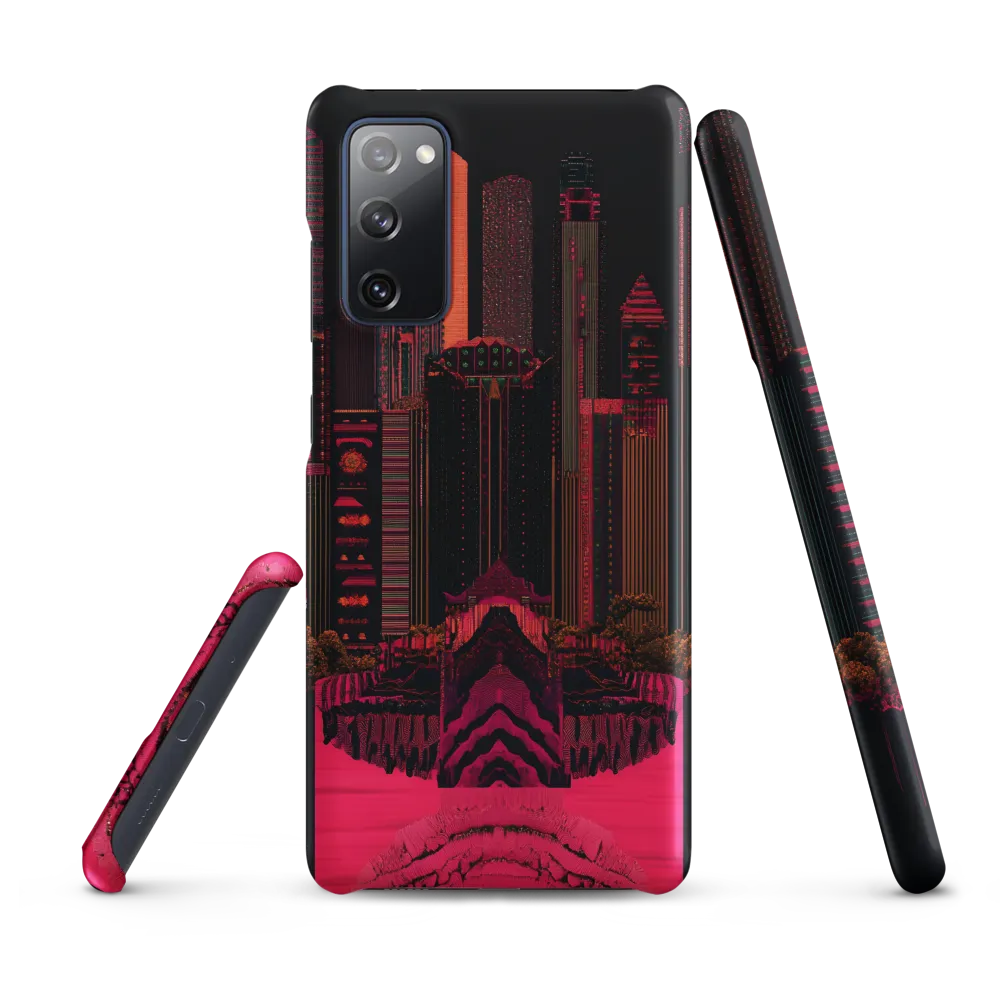 Urban Fusion: A Vibrant Dreamscape | Phone Case |  S20 FE | Snap Case | Matte