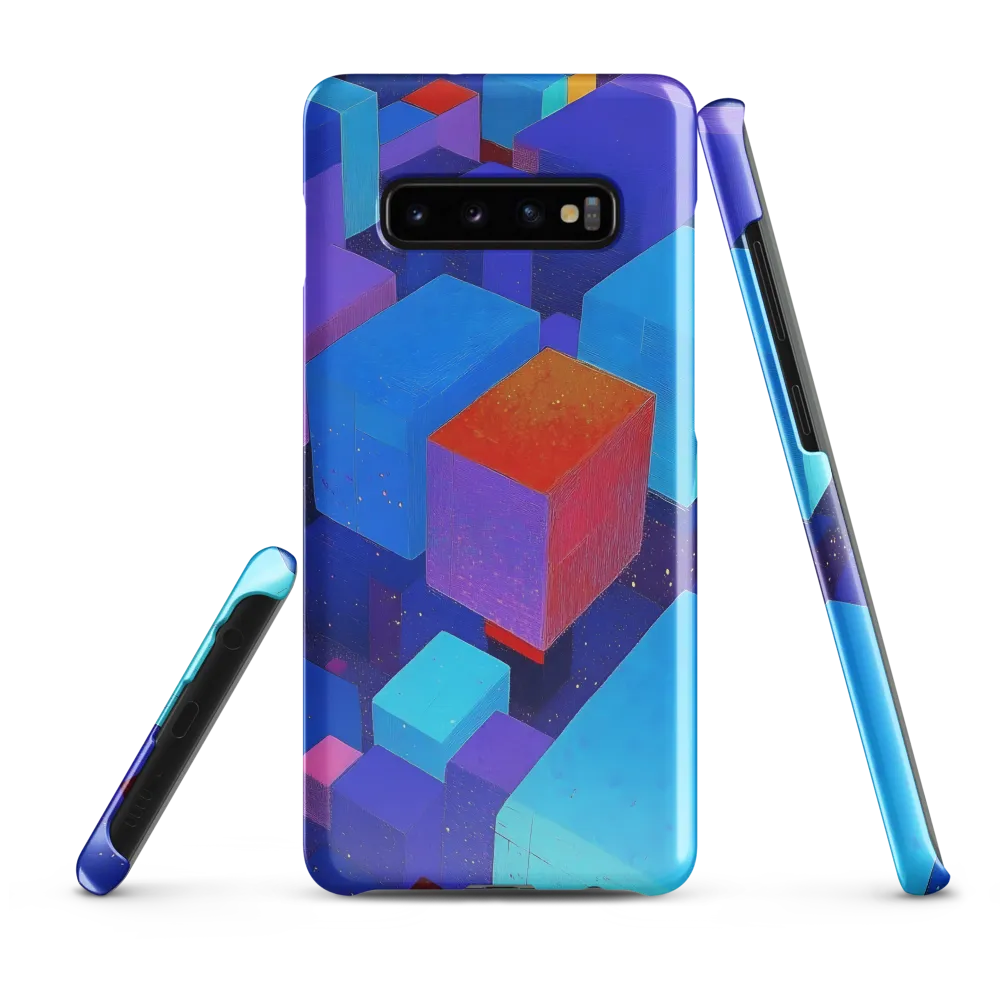 Geometric Dreamscape | Phone Case |  S10 Plus | Snap Case | Glossy