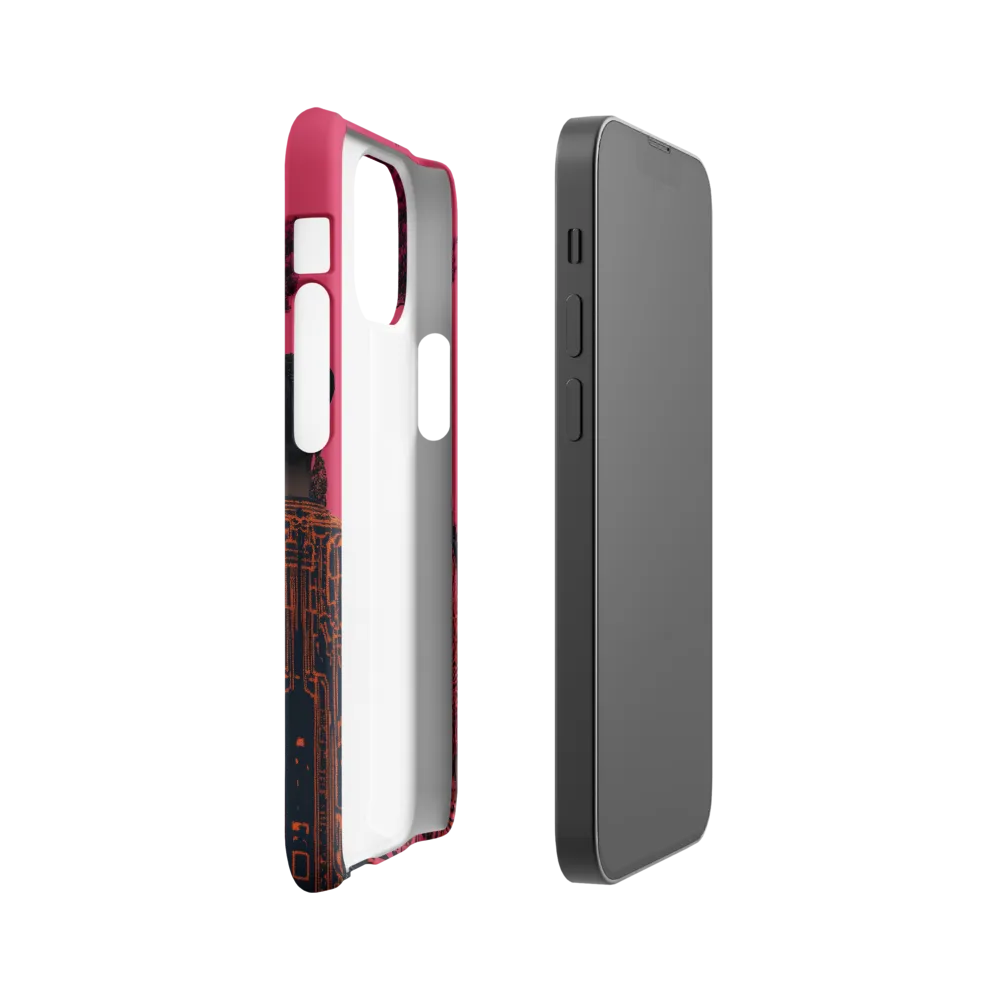 Bold Reflections: A Cultural Encounter | Phone Case |  13 Mini | Snap Case | Matte