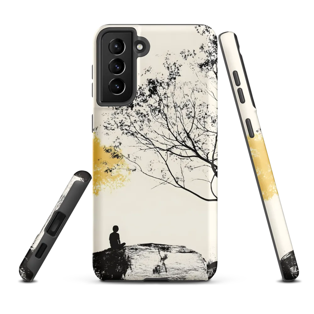 Whispers of Solitude | Phone Case |  S21 Plus | Tough Case | Matte