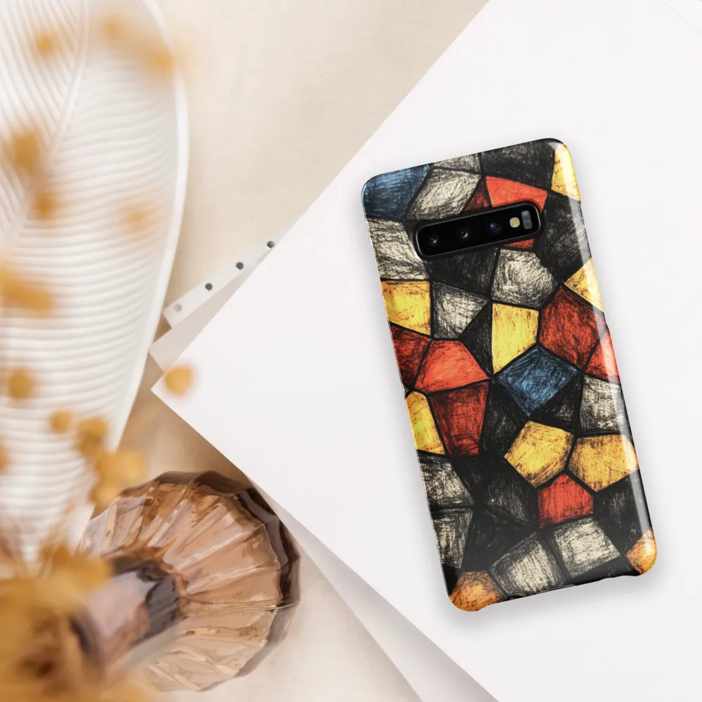 Interwoven Geometry | Phone Case |  S10 Plus | Snap Case | Glossy