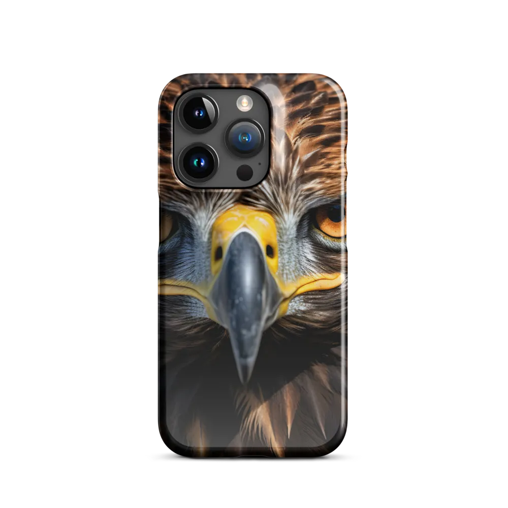 The Intensity of the Eagle | Phone Case |  15 Pro | Snap Case | Glossy