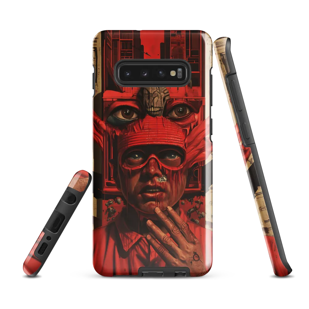 Urban Visions: The Watchful Eyes | Phone Case |  S10 Plus | Tough Case | Glossy