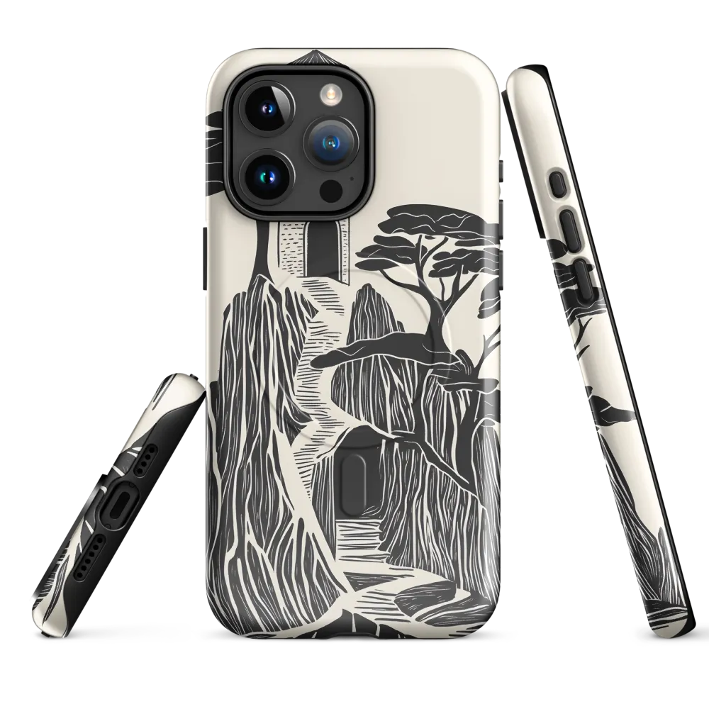 Echoes of a Mystical Tower | Phone Case |  15 Pro Max | MagSafe® Tough Case | Glossy