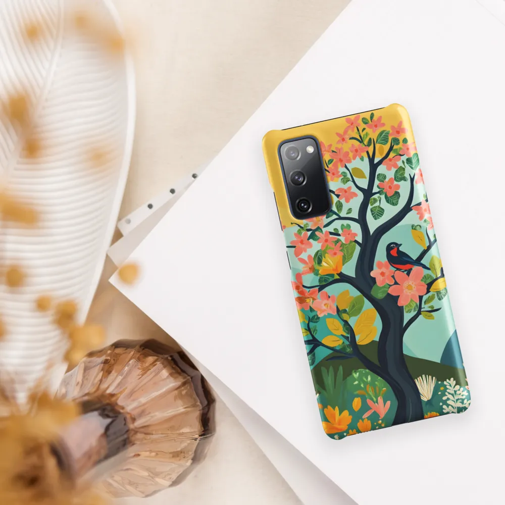 Spring Blossoms: A Serene Encounter