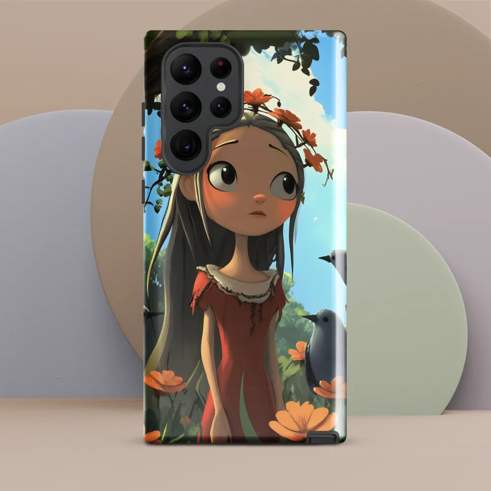 Whispers of Nature | Phone Case |  S22 Ultra | Tough Case | Glossy