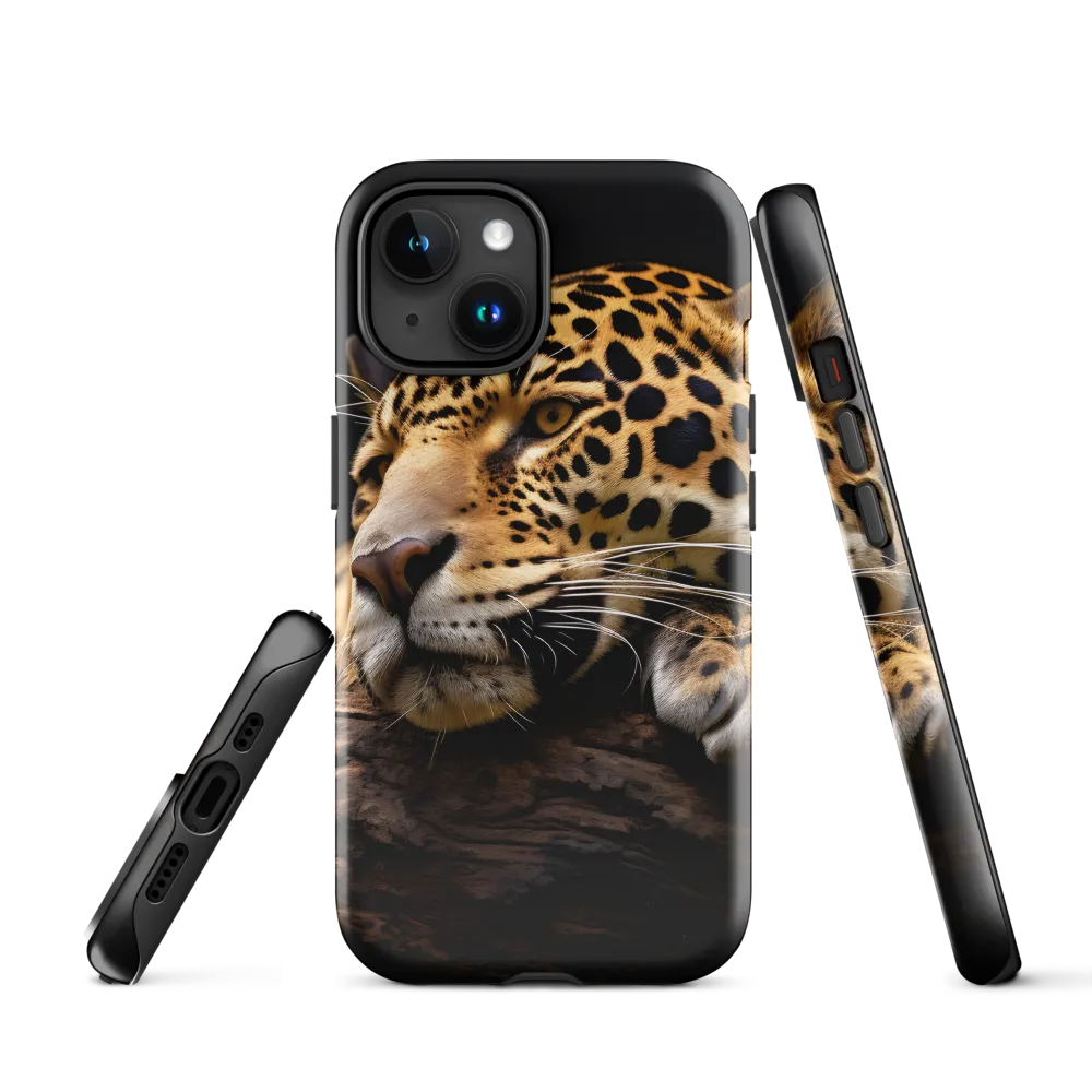 Tranquil Majesty: The Resting Leopard