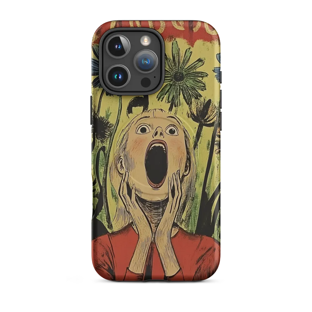The Echo of Panic | Phone Case |  16 Pro Max | MagSafe® Tough Case | Matte