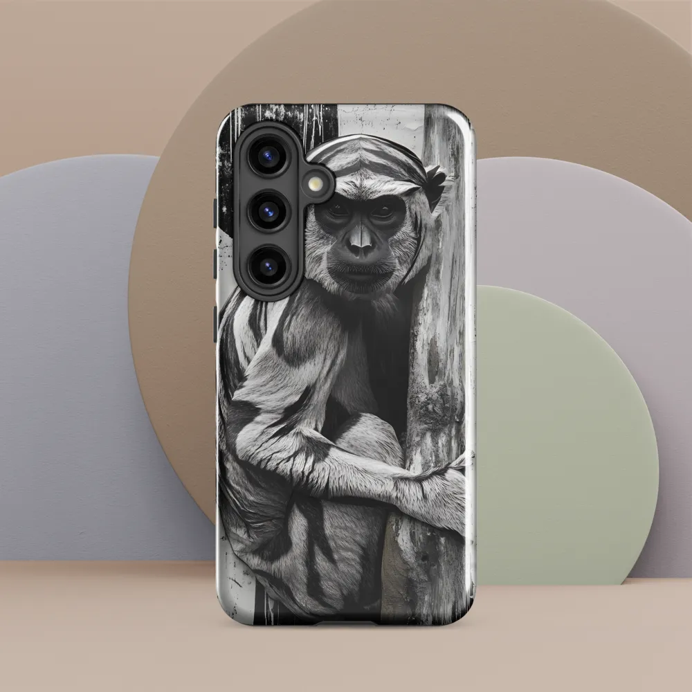 Curious Gaze | Phone Case |  S24 | Tough Case | Glossy