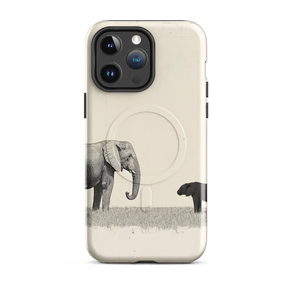Contrasting Companions | Phone Case |  14 Pro Max | MagSafe® Tough Case | Glossy